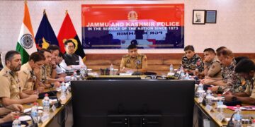 IGP Kashmir chairs security review meeting at PCR Kashmir ahead of forthcoming International Film Festival