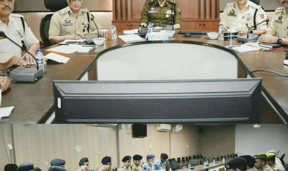 IGP Traffic J&K chairs joint coordination meeting at DPL Rajouri to strengthen Road Safety, Traffic Management