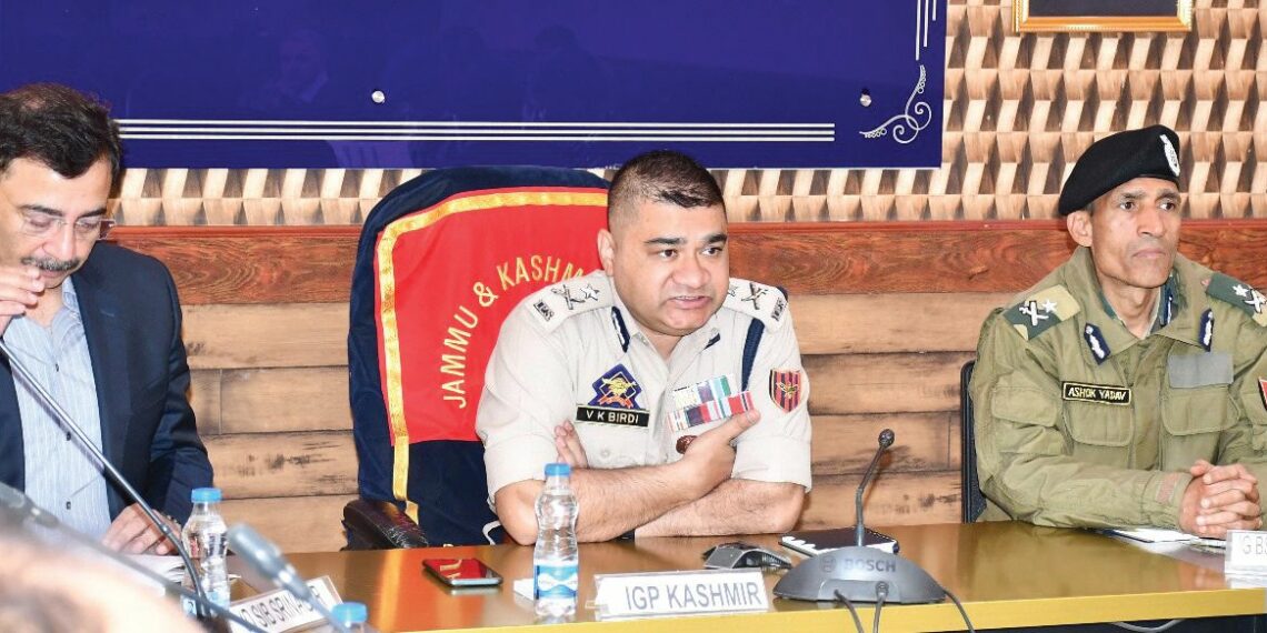 Enhance Anti-Militant Operations, Keep Vigil On Militant Associates, Anti-National Elements: IGP Bridi To Distt Police Chiefs