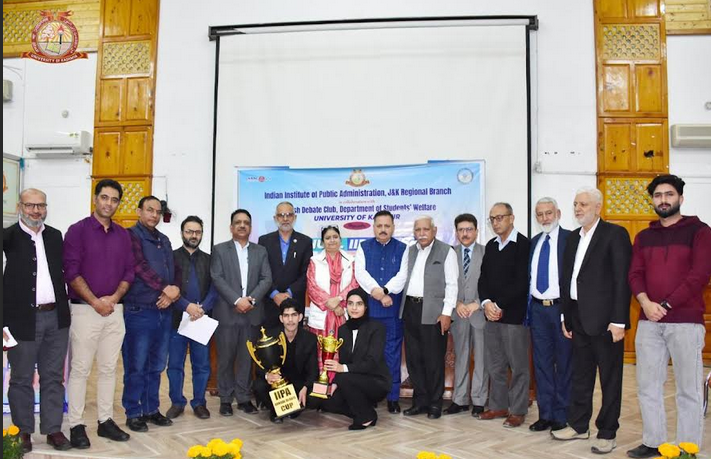 IIPA, J& K Regional Branch holds Debate on Urban Liveability at KU Srinagar
