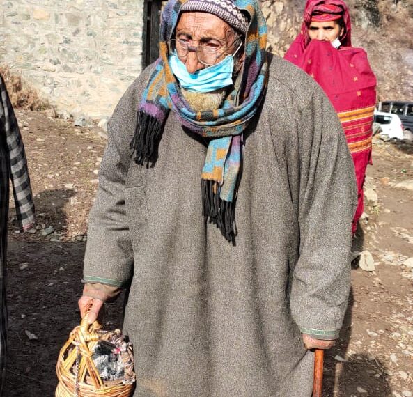 Age couldn’t deter 110-year old’s spirit to vote in Bandipora hamlet