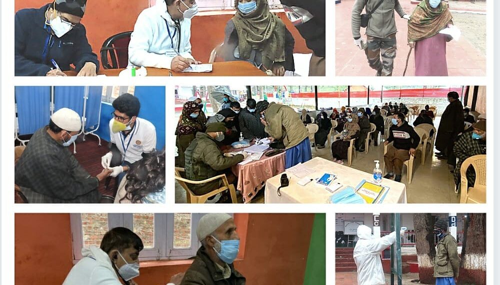 Rotary Club of Pune and Borderless World Foundation, organise  Super Speciality Medical camp at Army Goodwill School, Naugam.