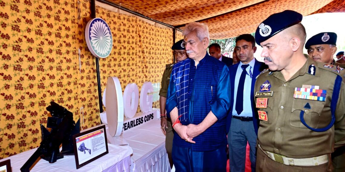 LG visits J&K Police Commando Training Centre in Jammu, reviews various training programmes*
