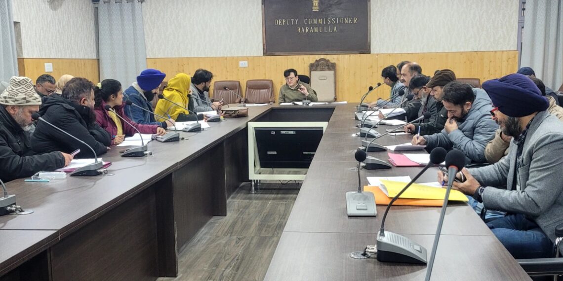 DDC Baramulla Reviews Baseline Survey Calls for Finalisation of District Agriculture Development Plan under PMDDKY