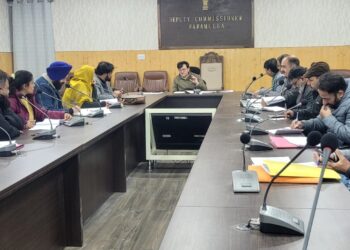 DDC Baramulla Reviews Baseline Survey Calls for Finalisation of District Agriculture Development Plan under PMDDKY