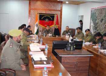 *IGP Kashmir Orders Intensified Crackdown in Shopian; Reviews Security Grid, Crime Trends*