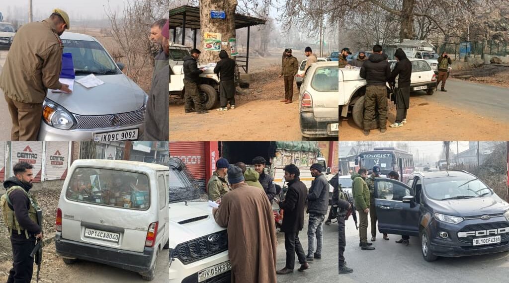 *Sopore Police Launch District-Wide Drive Against Traffic Violations*