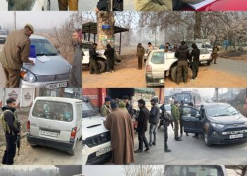 *Sopore Police Launch District-Wide Drive Against Traffic Violations*
