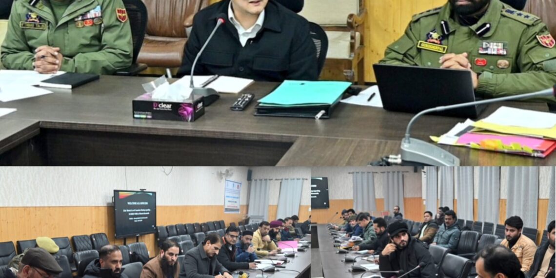 DM Baramulla Chairs 23rd NCORD Meeting, Issues Key Directions to Curb Drug Abuse