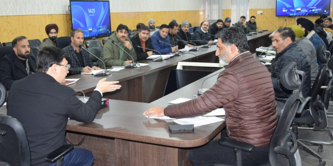 DC Baramulla Reviews Progress of Various Schemes Under Agriculture and Allied Sectors