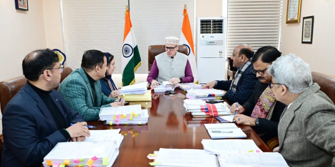 *CM Omar Abdullah continues pre-budget consultations with departments*