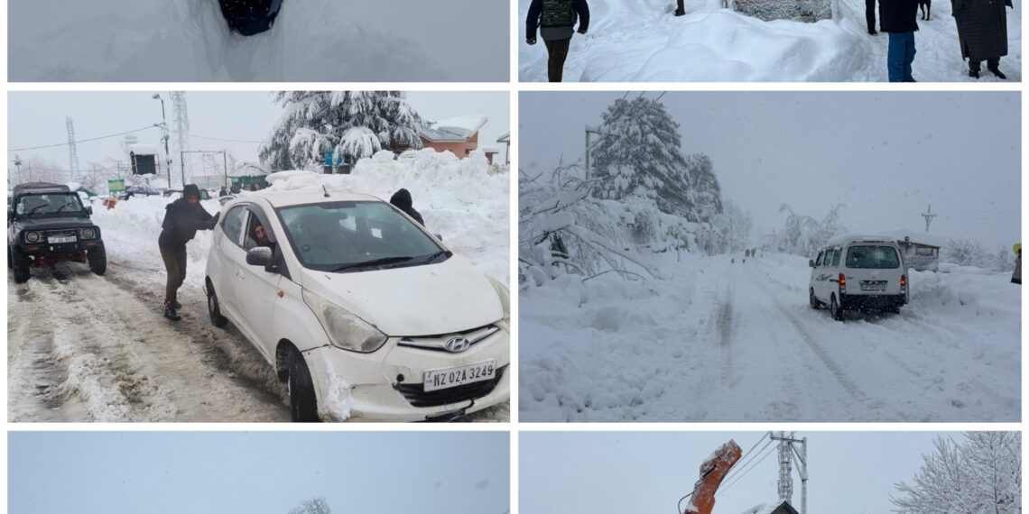 Successful Facilitation of Tourist Movement Amid Heavy Snowfall in Tangmarg Sub-Division