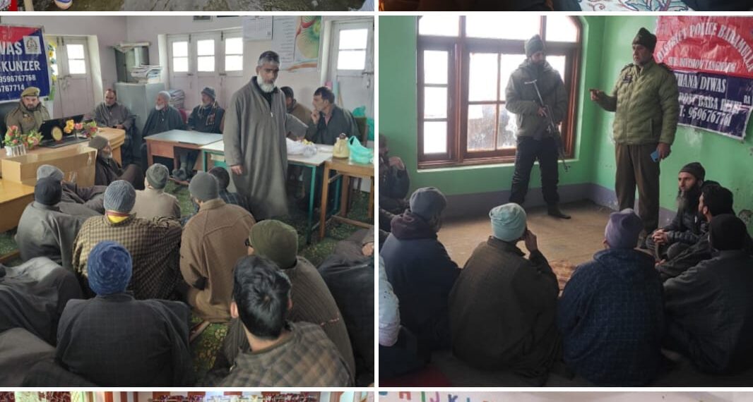 *Baramulla Police Conduct 30 Public Outreach Programmes*
