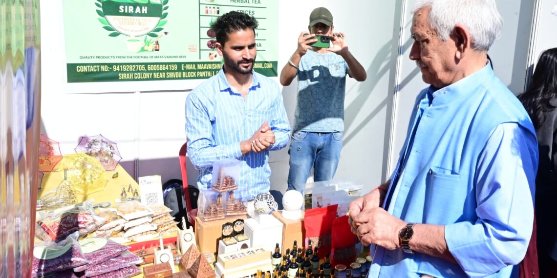 Lieutenant Governor inaugurates Agriculture Summit and Kisan Mela at SKUAST, Jammu