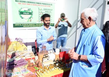 Lieutenant Governor inaugurates Agriculture Summit and Kisan Mela at SKUAST, Jammu