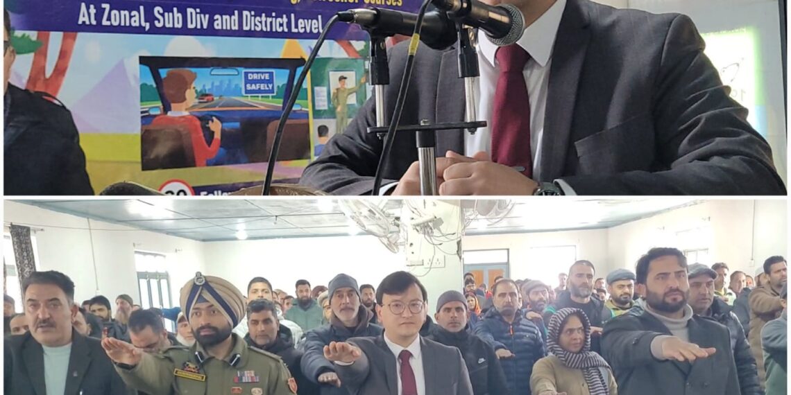 Education Deptt. Baramulla Holds Road Safety Awareness Programme at BHSS B’la