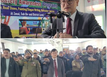 Education Deptt. Baramulla Holds Road Safety Awareness Programme at BHSS B’la