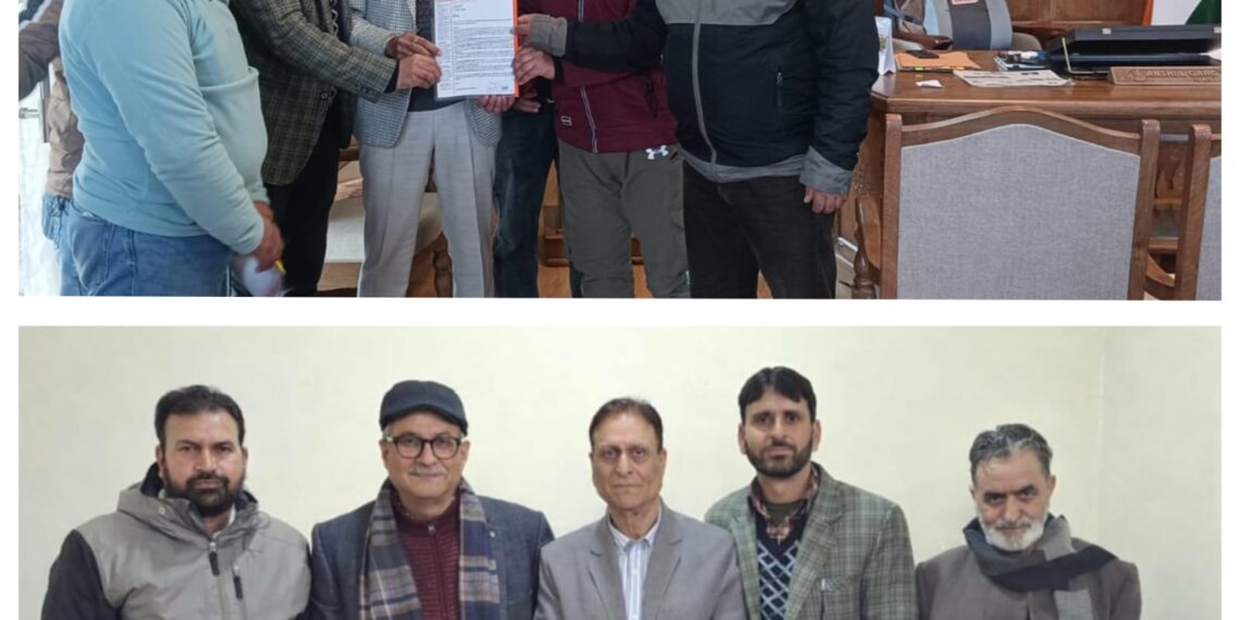 J&K NPS Employees Federation Submits Memoranda Across Kashmir, Presses for OPS Restoration and Pay Parity