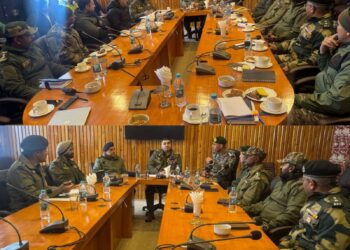 *Security conference held at Gulmarg to review preparedness for forthcoming events*