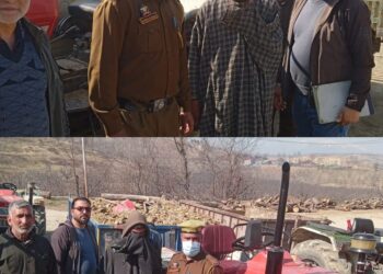 *Baramulla Police Seize Two Tractors Involved in Illegal Soil Extraction at Palhallan*