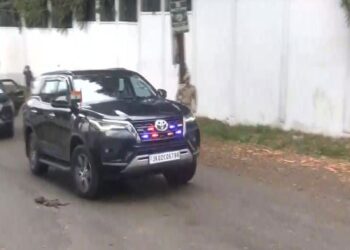 *CM Omar Abdullah arrives at father’s residence after assassination attempt*