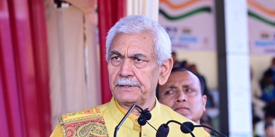 Lieutenant Governor Greets People on Jumat-ul-Vida
