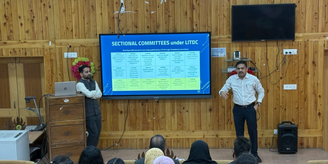 NIT Srinagar Hosts BIS workshop on quality, safety in everyday products