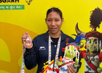Fighting illness, carrying brother’s unfulfilled dreams, Arunachal’s Anai Wangsu lifts memorable KITG gold medal