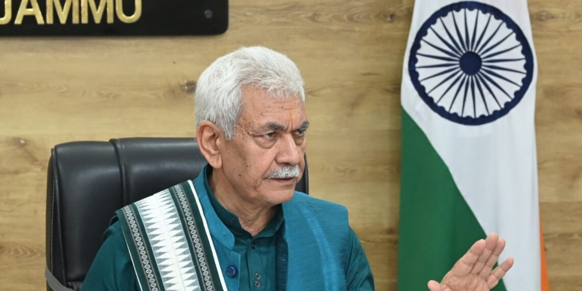 LG Sinha chairs meeting with DCs, SSPs; Calls for ‘Zero Tolerance’ Policy against Drug Menace