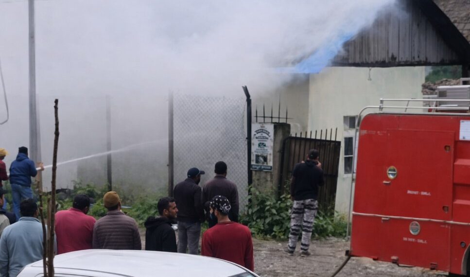 *Grid Station Quarter Gutted, Fire Contained in Uri’s Salamabad Area*