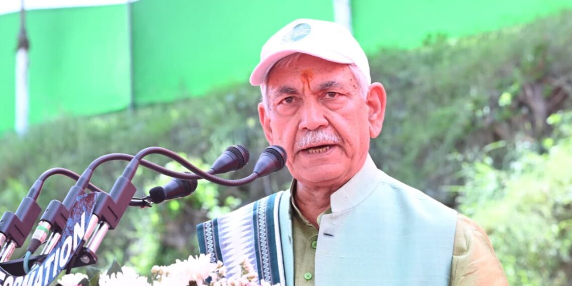 “For decades, Pakistan pushing drugs into J&K to fuel Terrorism”: LG Sinha