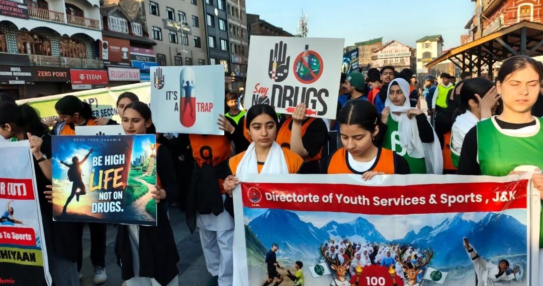 Run for Health, Walk for Change: Srinagar’s Youth Unites for Nasha Mukt J&K