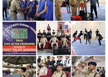 *Baramulla Police Champions Youth Empowerment & Drug-Free Mission with Grand Inauguration of Kabaddi Tournament*
