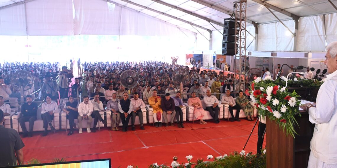 Border Areas no longer Nation’s Edge under PM Modi’s Leadership: LG Sinha