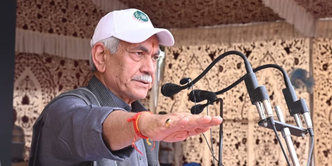 Lieutenant Governor Joined Padyatra in Rajouri under Drug-Free J&K Campaign