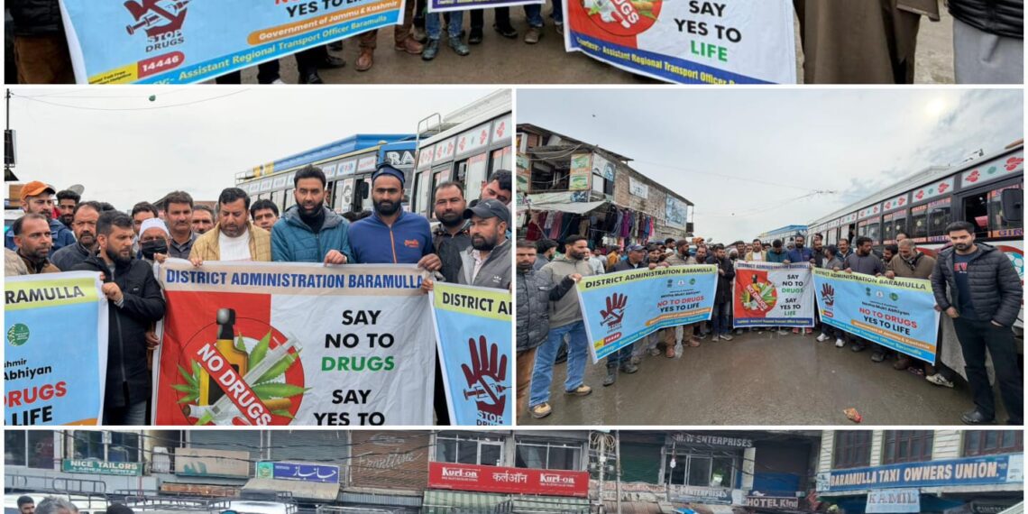 Nasha Mukt Bharat Abhiyan: ARTO Baramulla Holds Meg