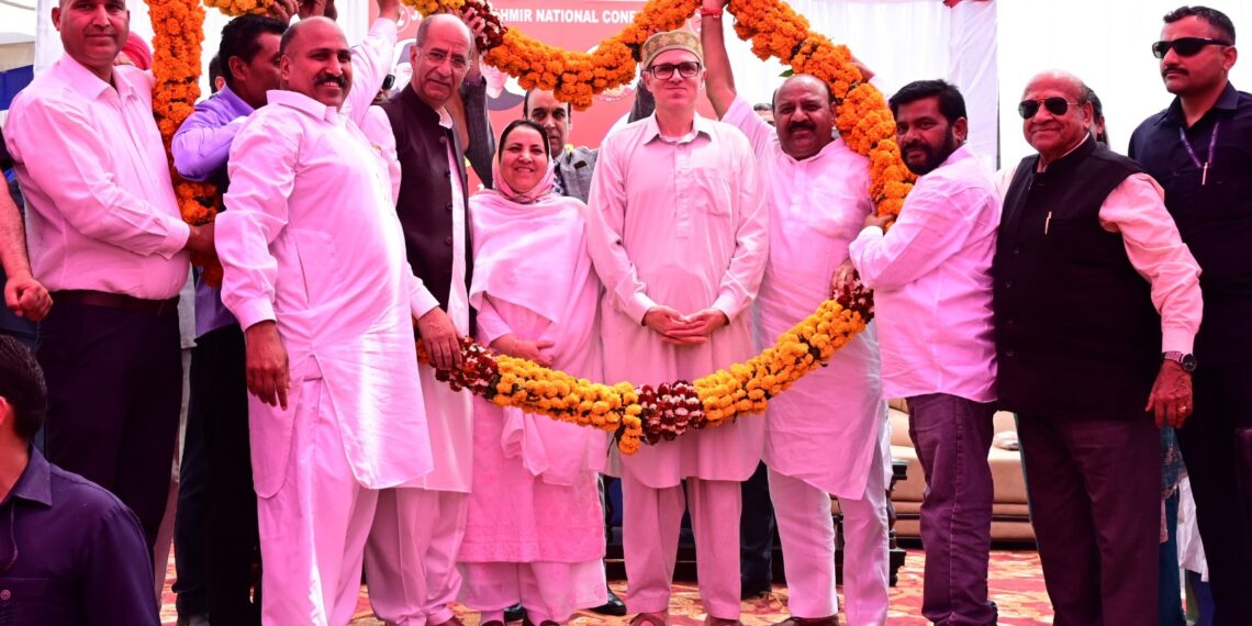 CM Omar Abdullah tours Rajouri’s Nowshera, inaugurates key road