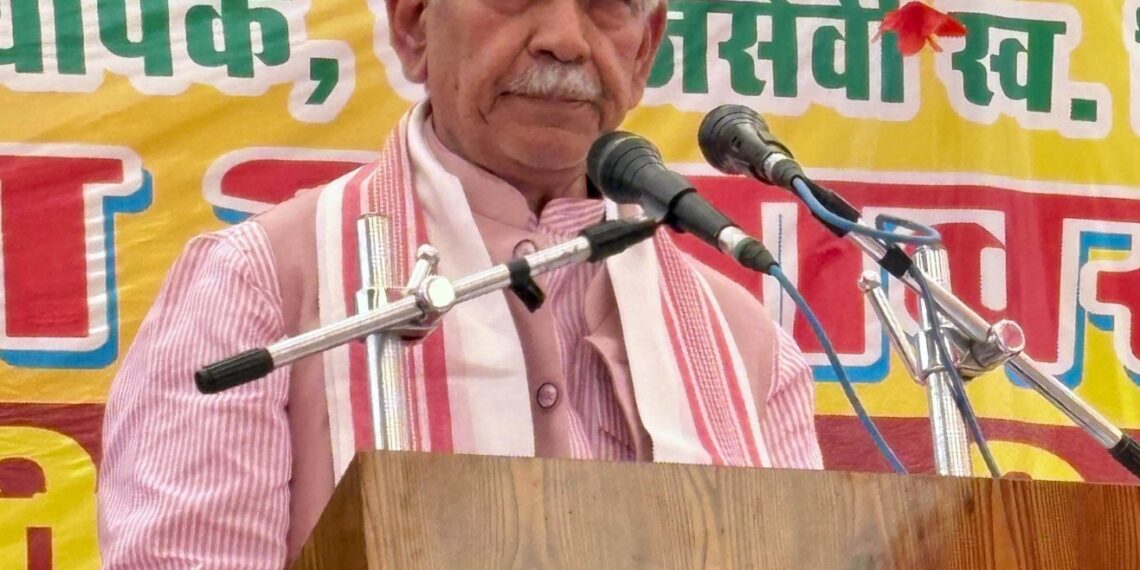 “Development Reaches Every Doorstep Under PM Modi’s Leadership”: LG Sinha