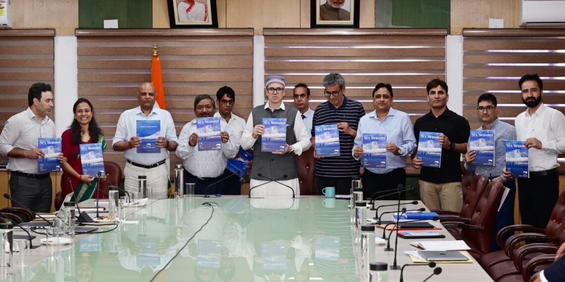 CM Omar Abdullah unveils ‘Six Seasons‘- Shishur magazine of J&K Tourism Department