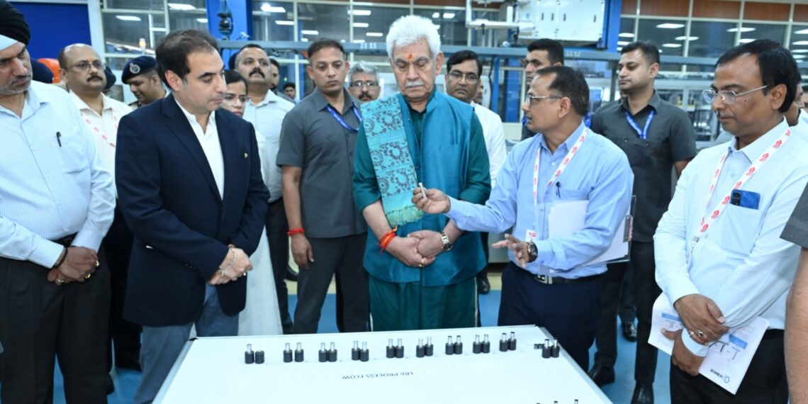 LG Sinha inaugurates Industrial Unit of Eveready Industries India Limited in Samba