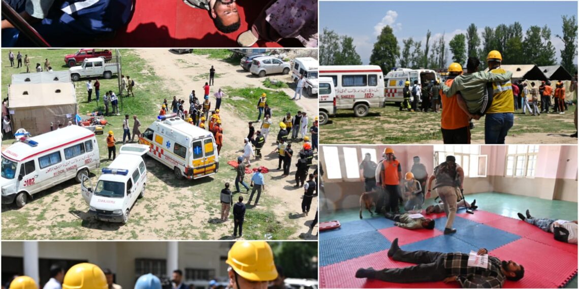DDMA Baramulla Conducts Civil Defence Mock Drill to Strengthen Emergency Preparedness