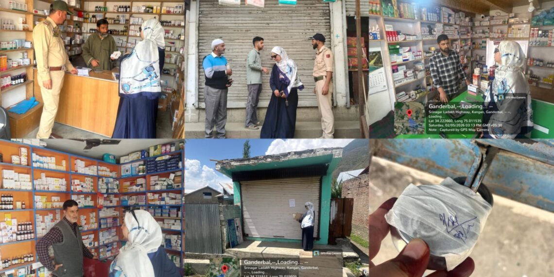 8 Medical Shops Shut in Ganderbal for Violating Drug Norms