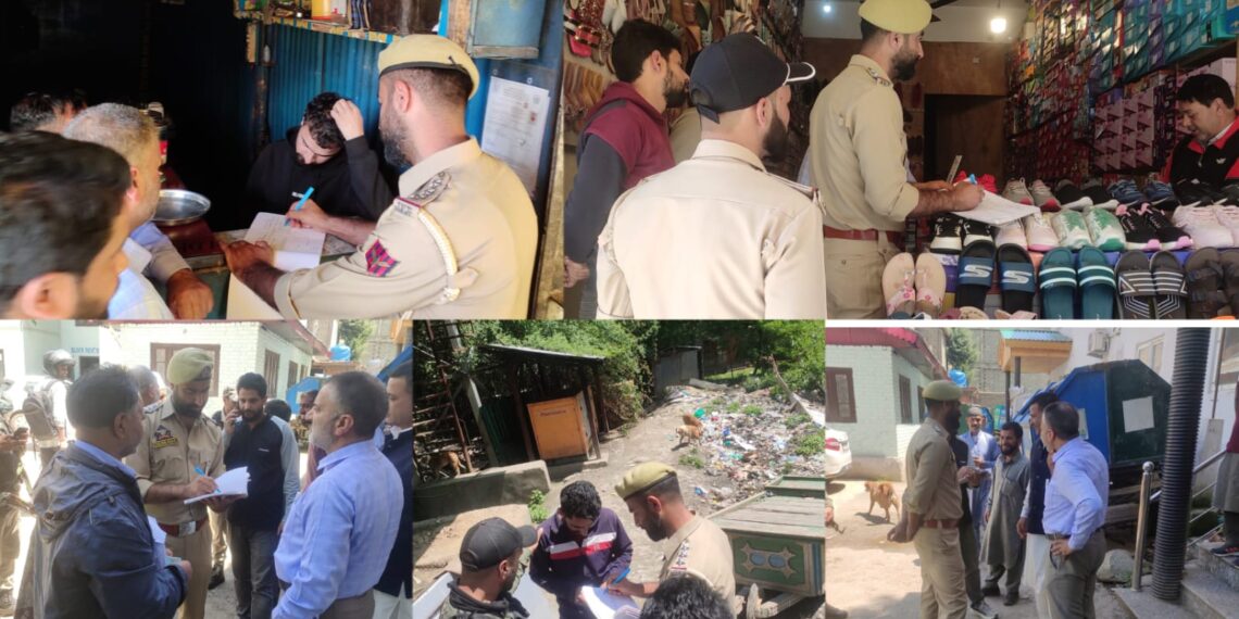 Anti-smoking drive in Ganderbal’s Kangan sees 17 fined, vendor shut near school