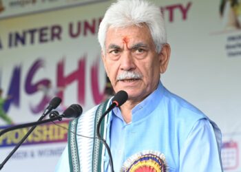 LG Sinha Urges Athletes to Act as Ambassadors of Nasha Mukt J&K