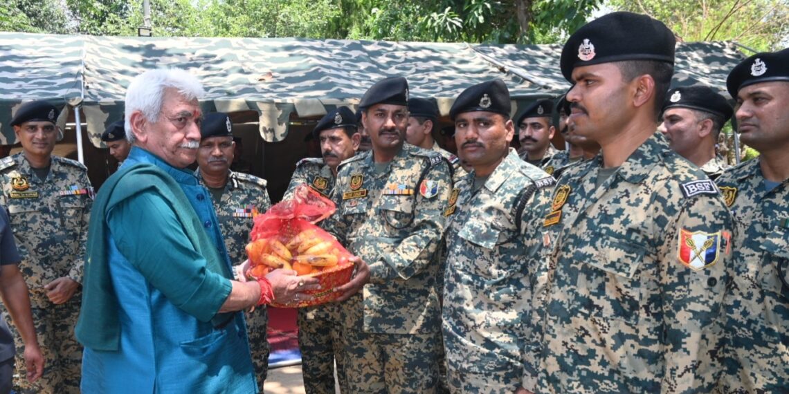 Lieutenant Governor visits Vibrant Border Village Regal in Samba; lays foundation stone for various developmental projects