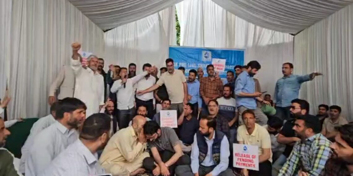 From Development Partners to Protesters: JJM Contractors Await Release of Long-Pending Payments