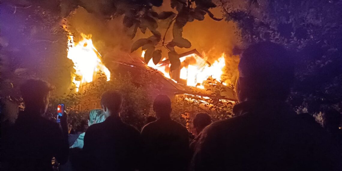 *One-Storey House Destroyed in Palhallan Fire Incident Palhallan*