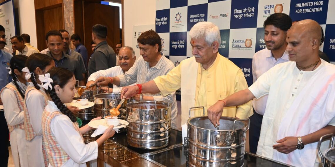 Nutrition of our young generation will shape our future: LG Sinha
