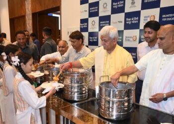 Nutrition of our young generation will shape our future: LG Sinha