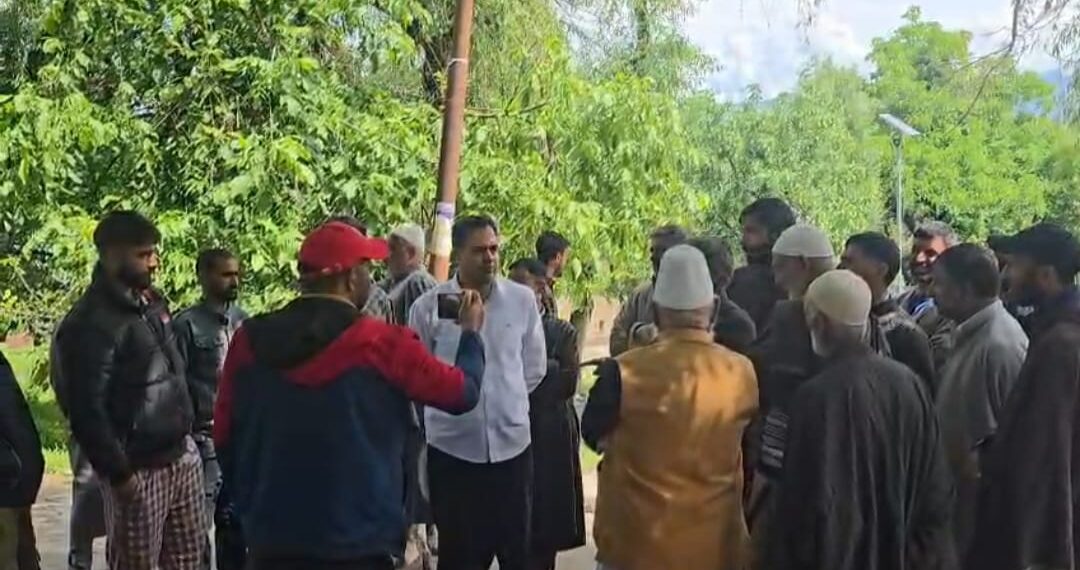 *PDP Leader Altaf Malik Visits Hailstorm-Hit Rafiabad*